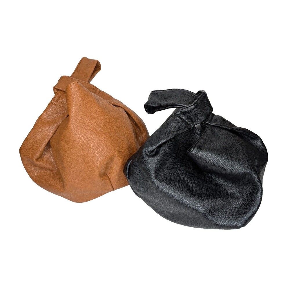 The Drop Womens Avalon Small Tote Bag Black n Tan Two Purses Casual